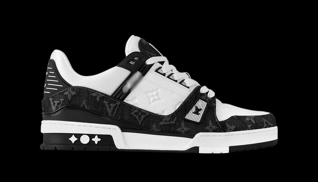 StreetVault LV Trainers Black