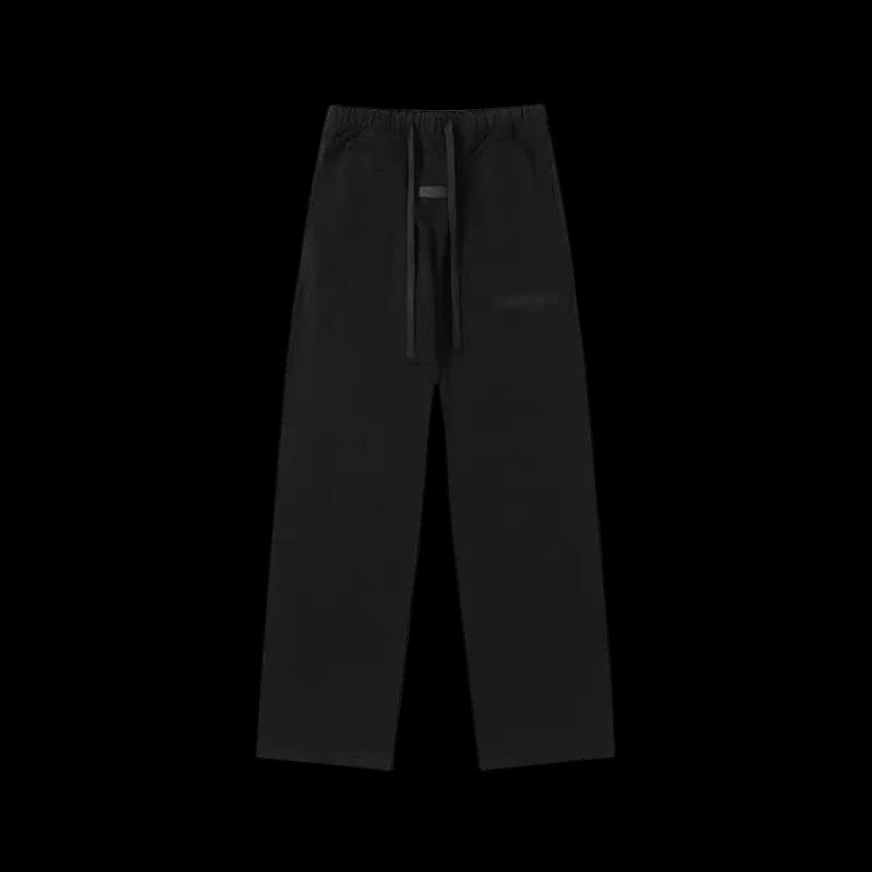 Streetvault Essentials Pants uncuffed Black